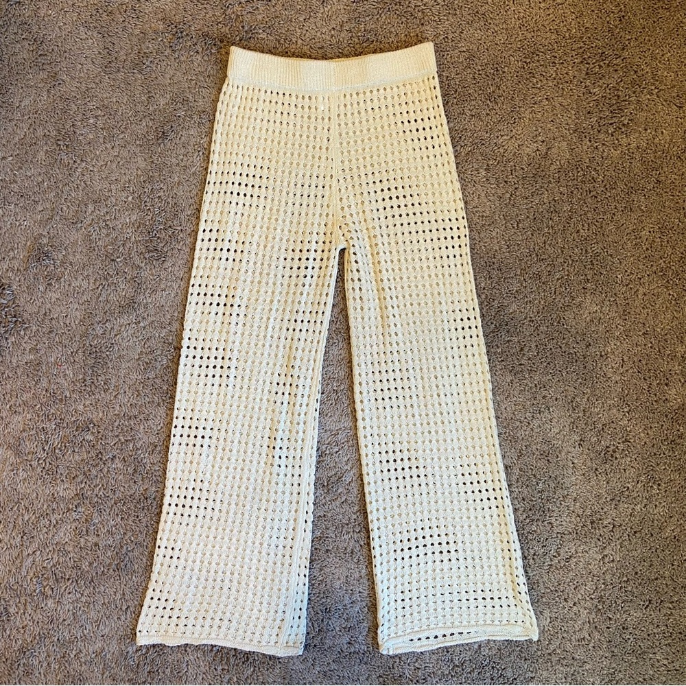 Open Weave Swim Cover Pant